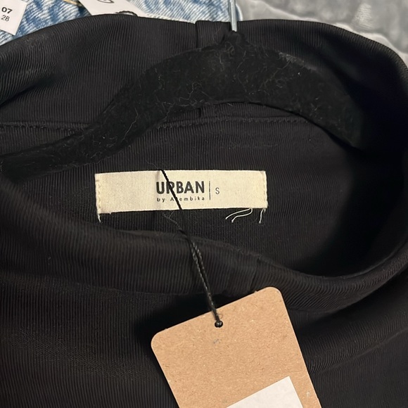 NWT Alembika cowl neck blk long dress - Picture 5 of 8